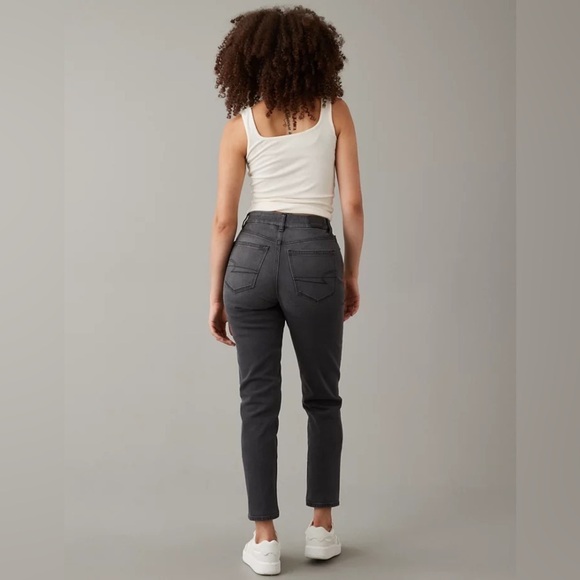 Women’s AMERICAN EAGLE Stretch curvy mom Jeans size 8 X-Long NWT - Picture 14 of 15